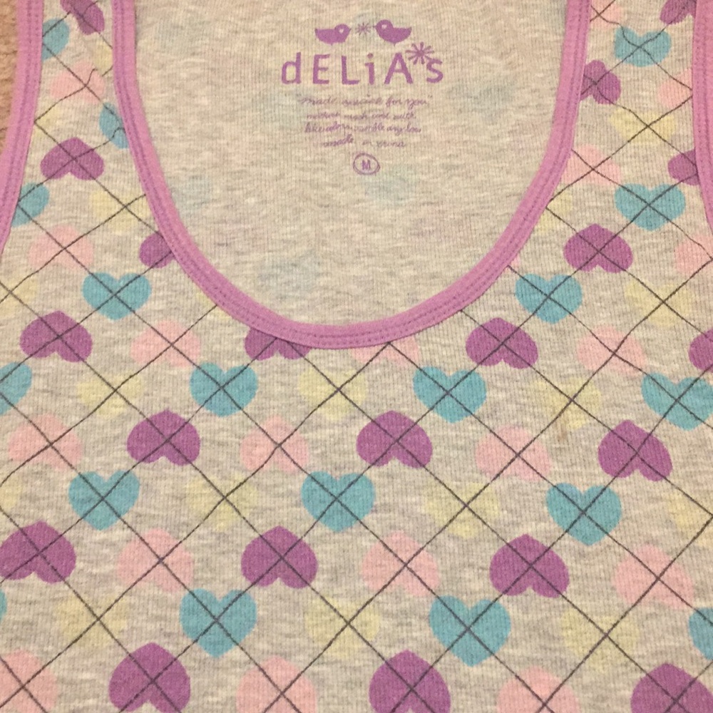 Delia’s Heart Long Tank
